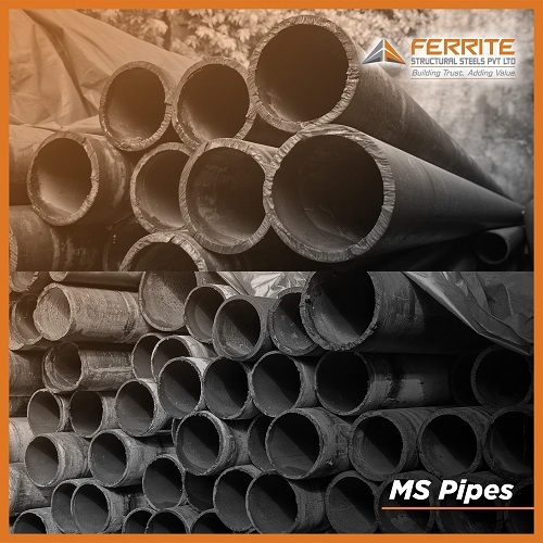 Ms Erw Pipes - Application: Construction