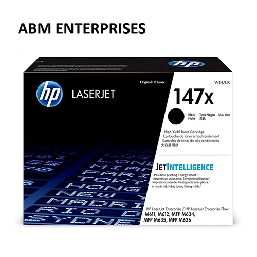 HP 147X Black High-yield Toner Cartridge