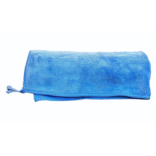 Blue Dry Microfiber Cloth