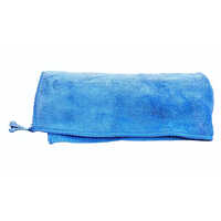 Blue Dry Microfiber Cloth