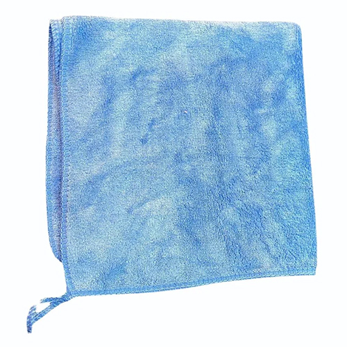 Blue Dry Microfiber Cloth