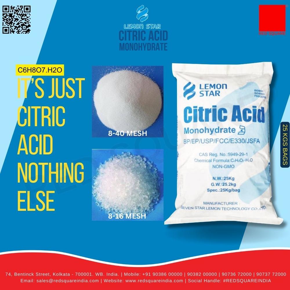 Citric Acid Monohydrate - Lemon Star