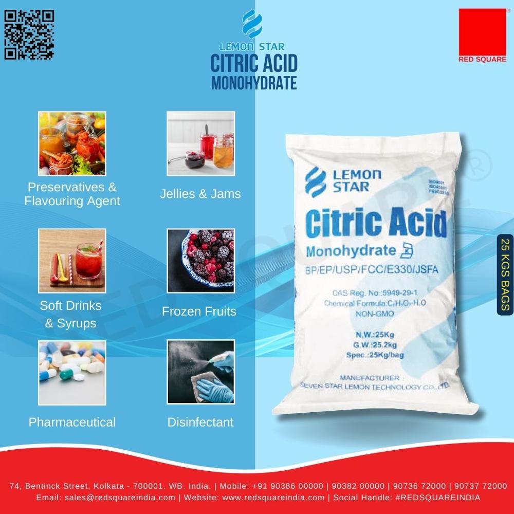 Citric Acid Monohydrate - Lemon Star