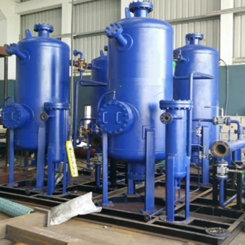 स्किड असेंबली के साथ प्रेशर वेसल्स