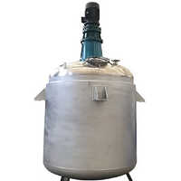 Stainless Steel Reaction Vessel - Capacity: 500-1000 Ltr