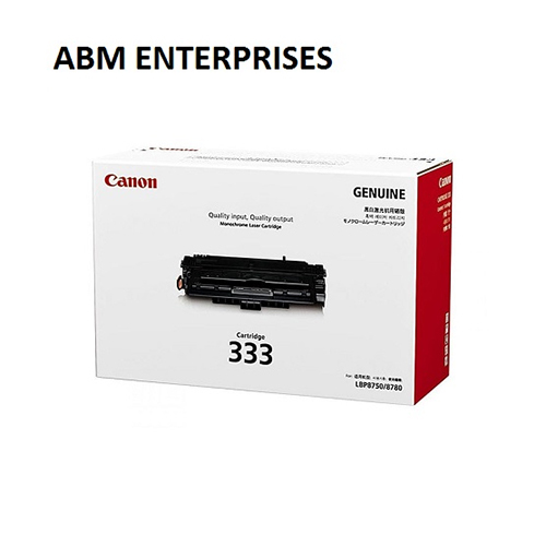 CANON CRG 333 BLACK LASER TONER CARTRIDGE
