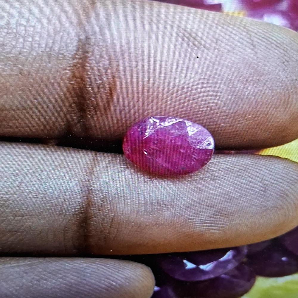Ruby Burma Gemstone - Hardness: High