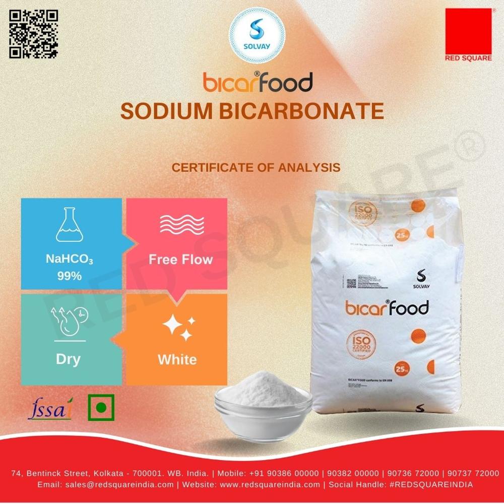 Sodium Bicarbonate - Food Grade - Solvay