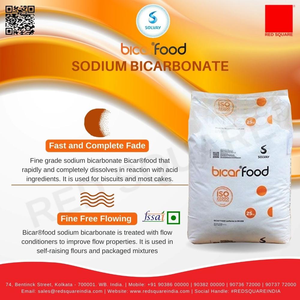 Sodium Bicarbonate - Food Grade - Solvay