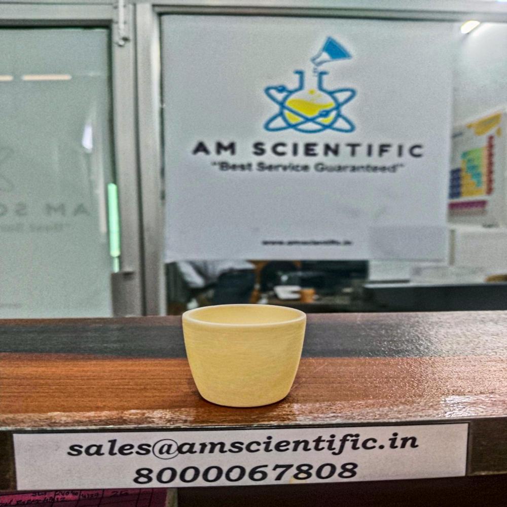 Glass White Silica Crucible Capacity 15ml ,