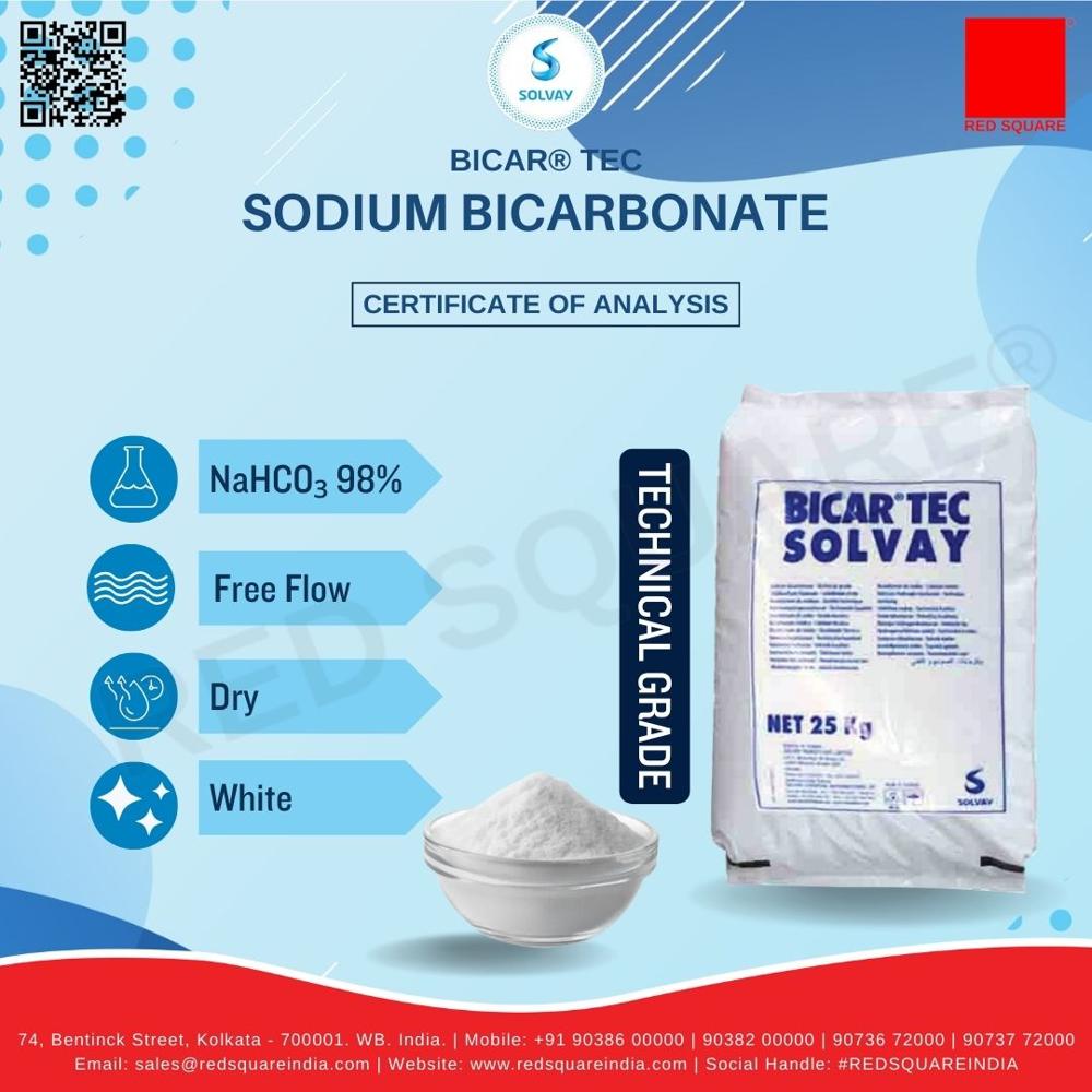 Sodium Bicarbonate  Technical Grade - Solvay - Boiling Point: 333.6 C Degree C