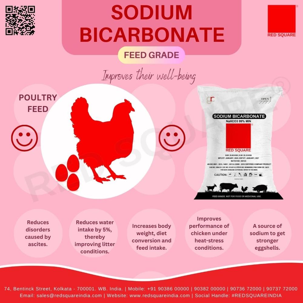 Sodium Bicarbonate Feed Grade - RED SQUARE