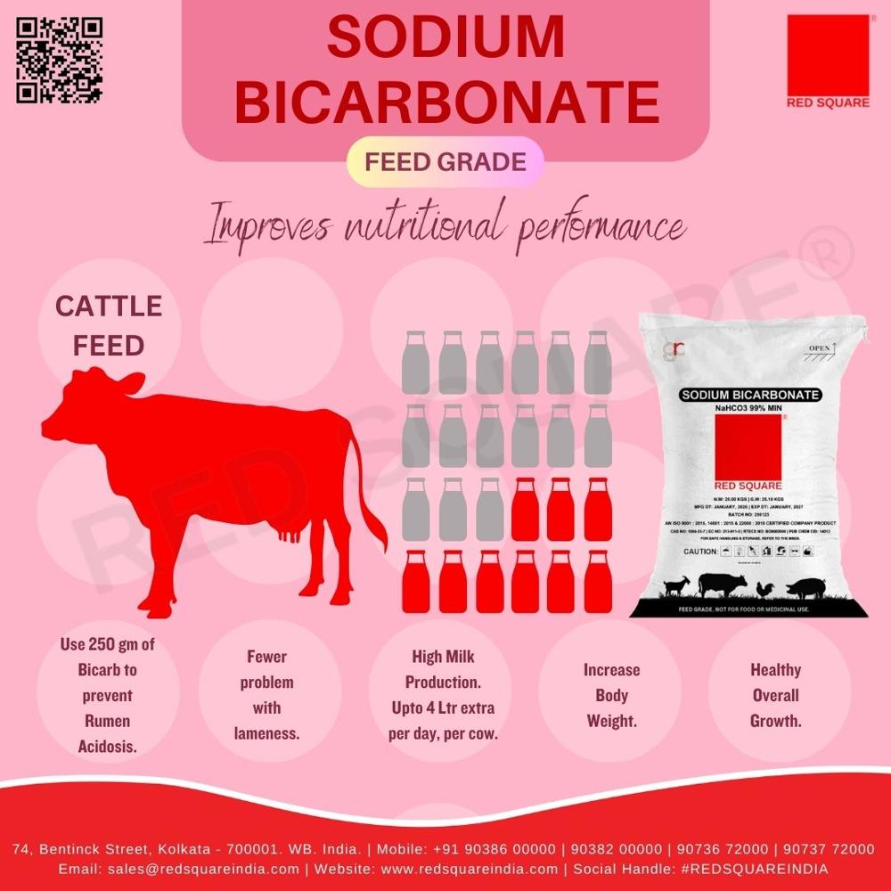 Sodium Bicarbonate Feed Grade - RED SQUARE