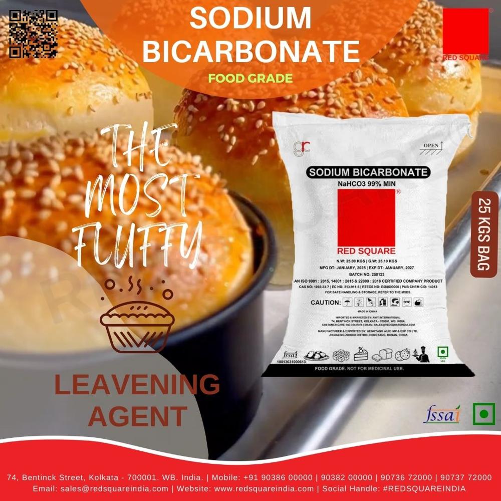 Sodium Bicarbonate - Food Grade - RED SQUARE