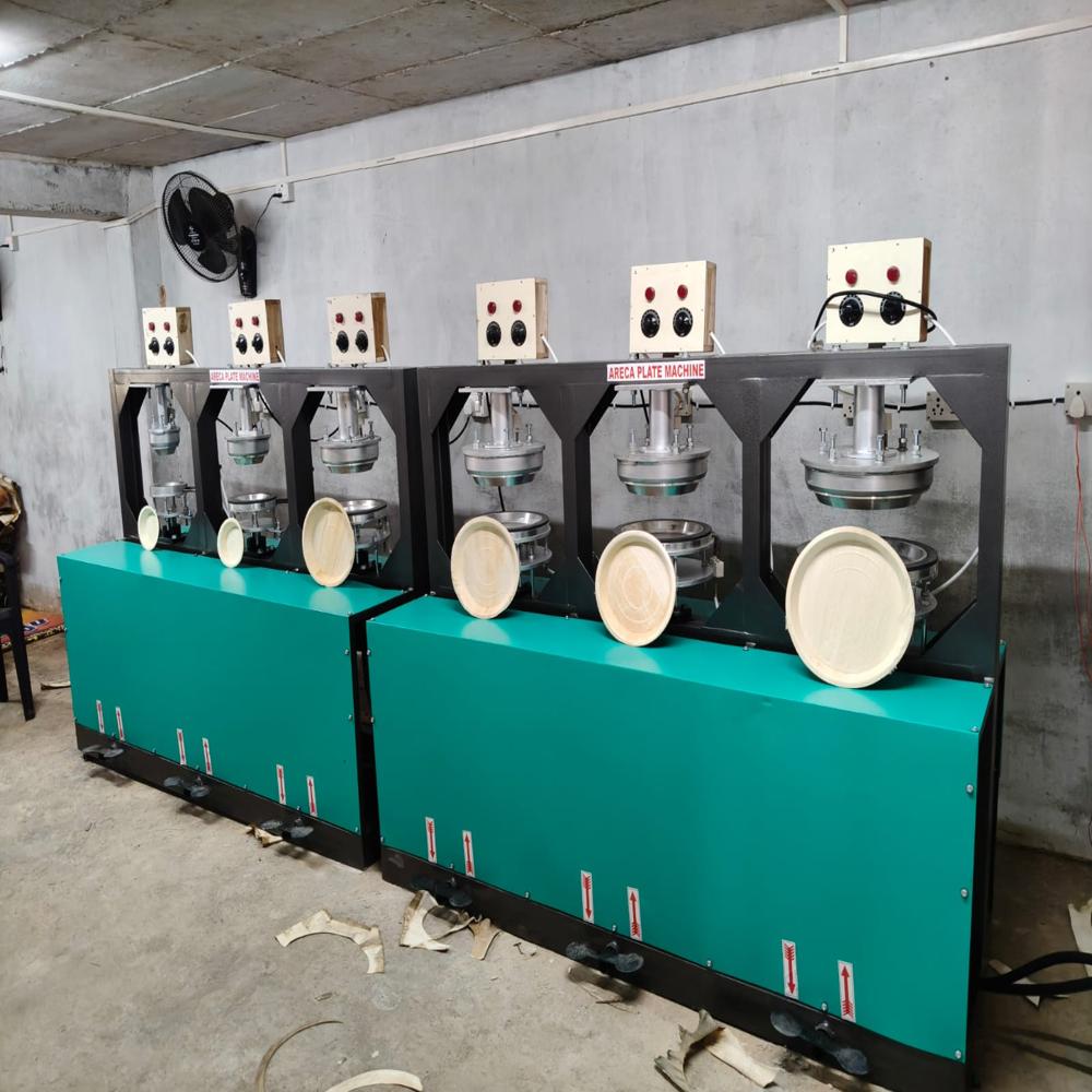 Areca Leaf Plates Making Machine - Capacity: 300 Pcs/hr