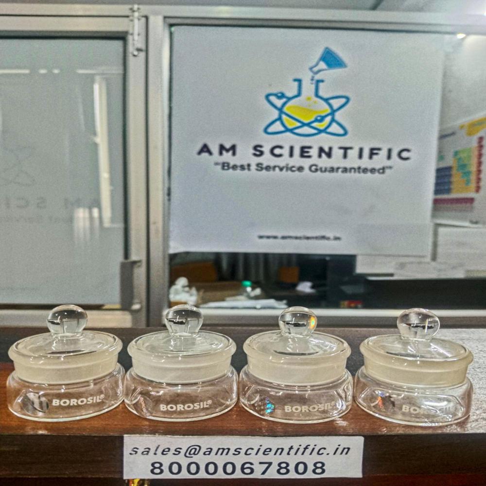 Weighing Bottles With Ic Glass Lid - Color: Transparent