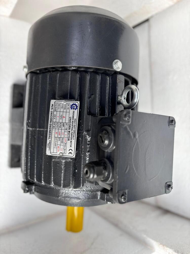 Ac Motor Foot Mounting - Color: Black
