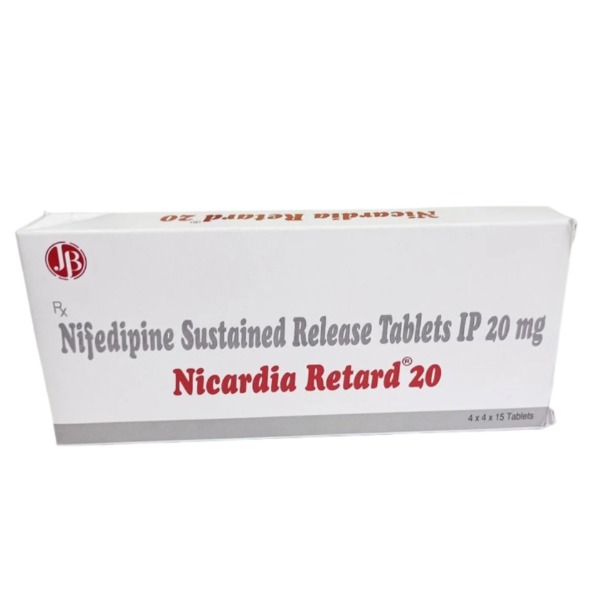 Nifedipine Sustained Release Tablets Ip 20 Mg - Drug Type: General Medicines