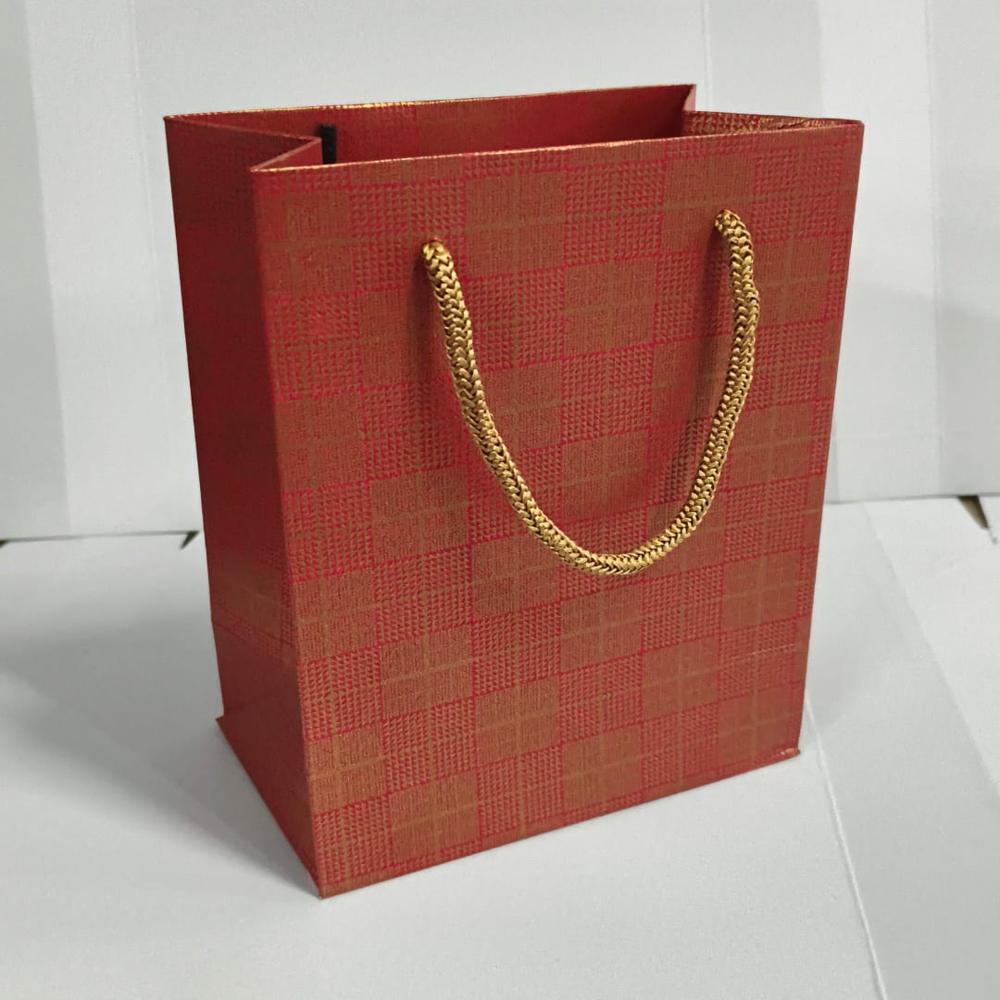 Return Gift Paper Bags Color: Red Colour at Best Price in