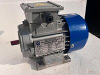 1 HP 1440 RPM 3 PHASE FACE MOUNTED MOTOR