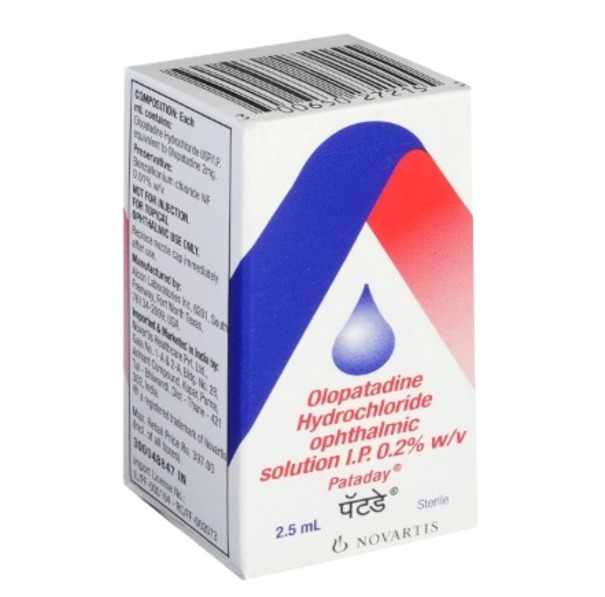 Olopatadine Hydrochloride Ophthalmic Solution I.P. 0.2% W/V - Age Group: Suitable For All Ages