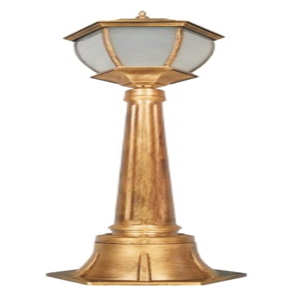 LUKER E27 HOLDER CASTOR ANTIQUE FIXTURE GARDEN LIGHT (LBF012E27AG)