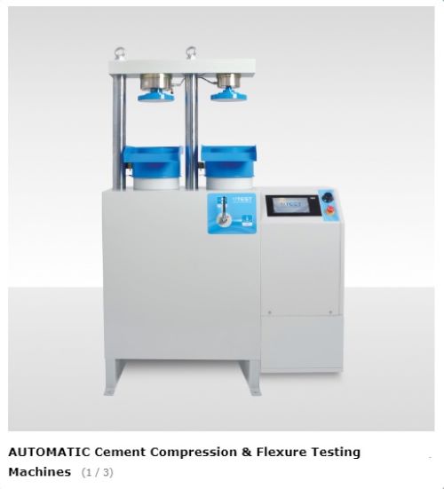 Semi-Automatic Cement Compression & Flexure Testing Machines (Motorized)