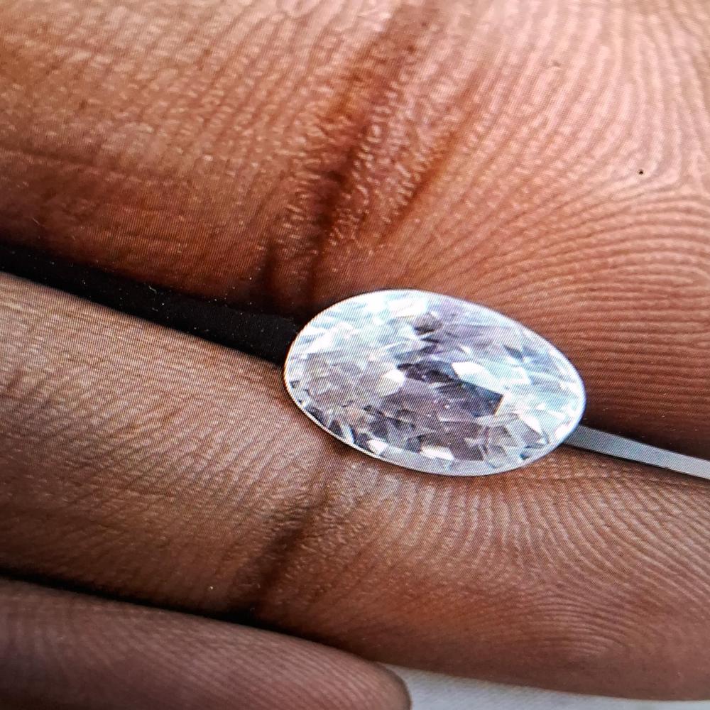 Zircon White Natural Gemstone
