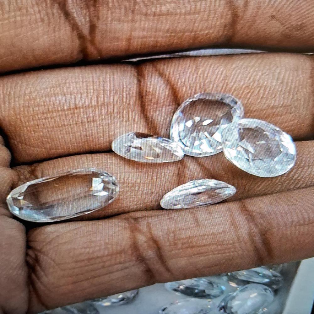 Zircon White Natural Gemstone