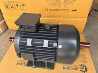 Three Phase Motor Double Shaft