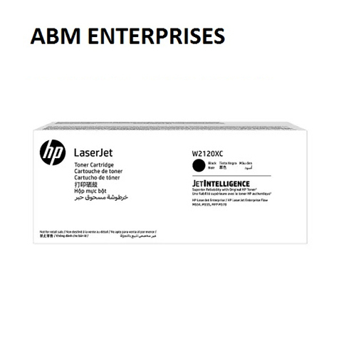 HP High Yield Black Original LaserJet Toner Cartridge, W2120X