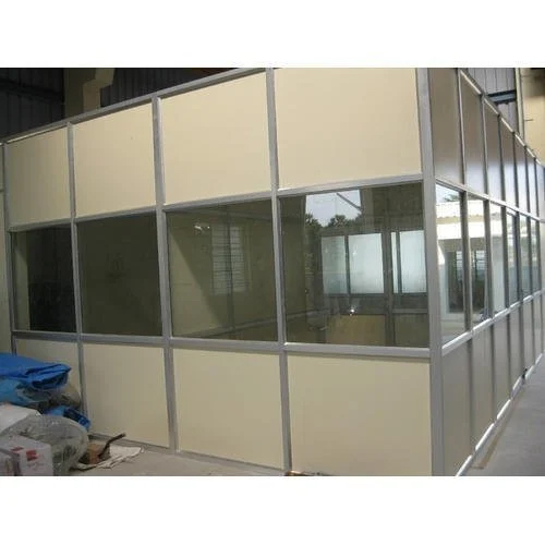 Plain Aluminium Partition