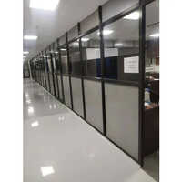 9 Feet Hinged Aluminum Office Partition