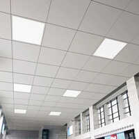 White Aluminium False Ceiling - Pattern: Grid