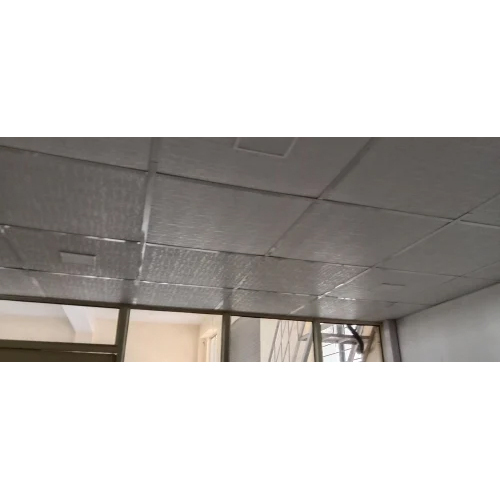 10 Feet T Grid Ceiling - Pattern: Plain