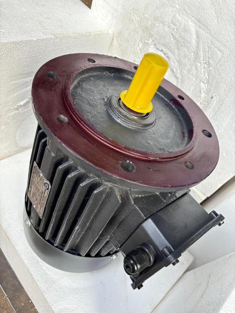 5 Hp 3 Phase Induction Motor - Color: Black