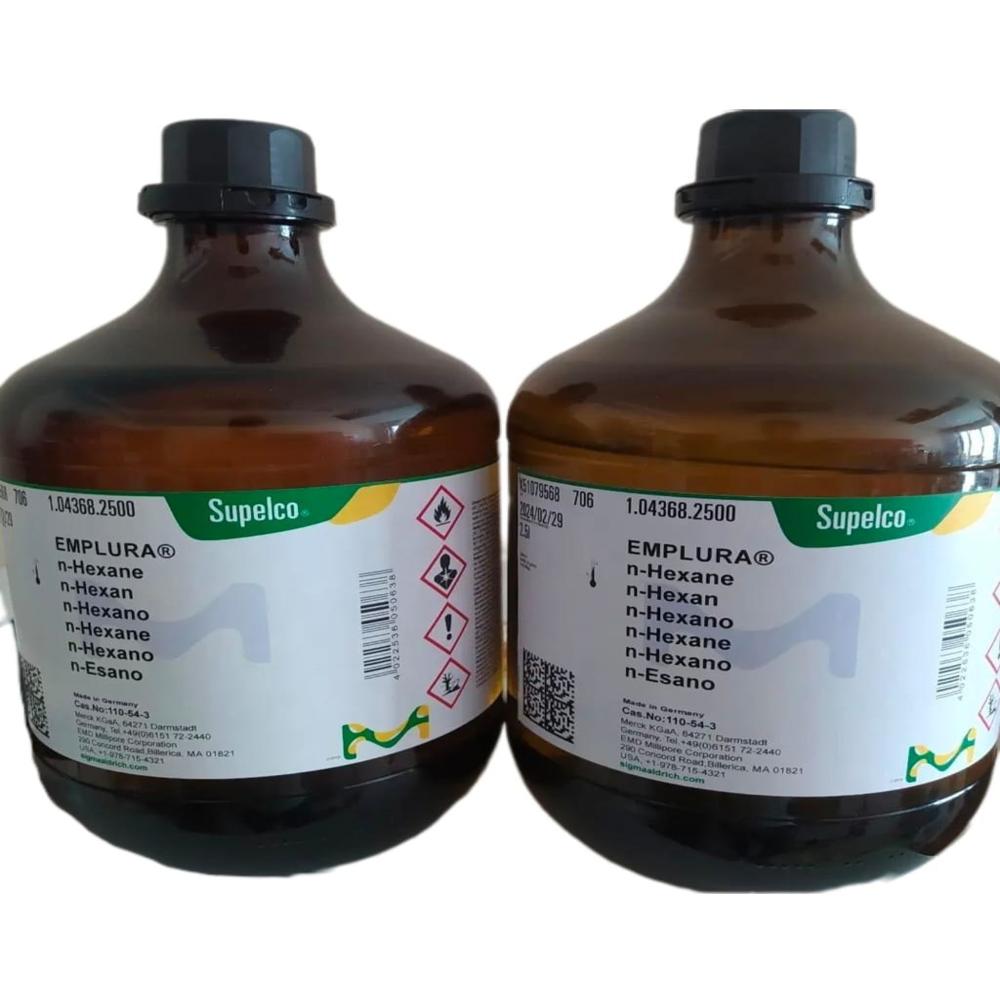 N-hexane Emplura 2,5 L - Cas No: 110-54-3