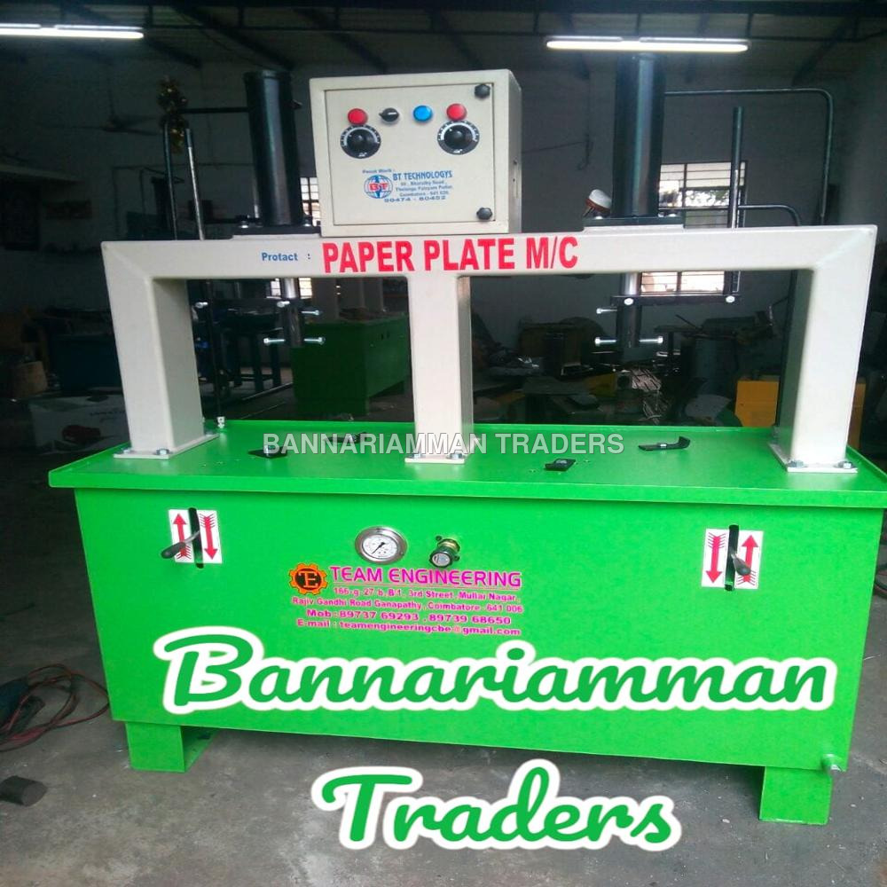 Double Die Paper Plate and Cutting Machine
