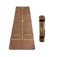 Cork And Natural Rubber Yoga Mat - Dimension (l*w*h): 6*2 Foot (ft)