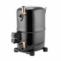 Tecumseh Refrigeration Compressors - 5 Ton Pressure Capacity, 7850 Watt Electric Motor, 50 Hertz Frequency , Portable Black Design