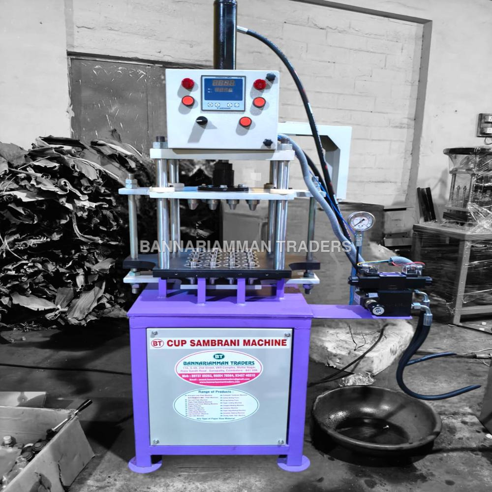 20 Pcs Cup Sambrani Machine - Color: Powder Coating