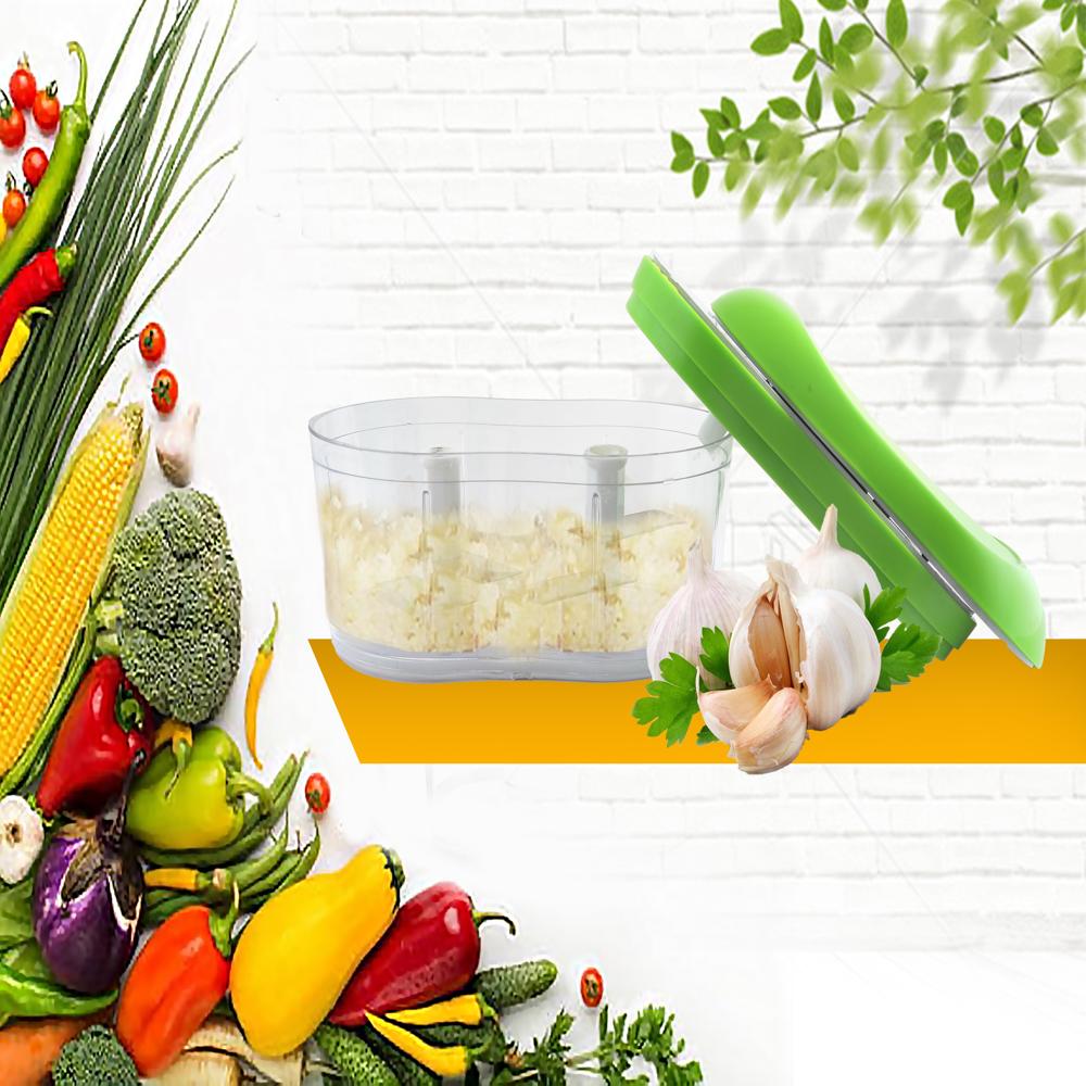 Vegetable Cutting Chopper - Color: Green