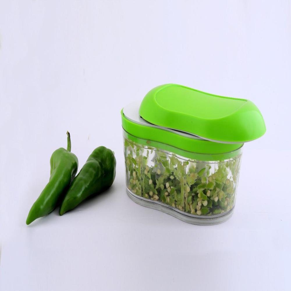 Vegetable Cutting Chopper - Color: Green