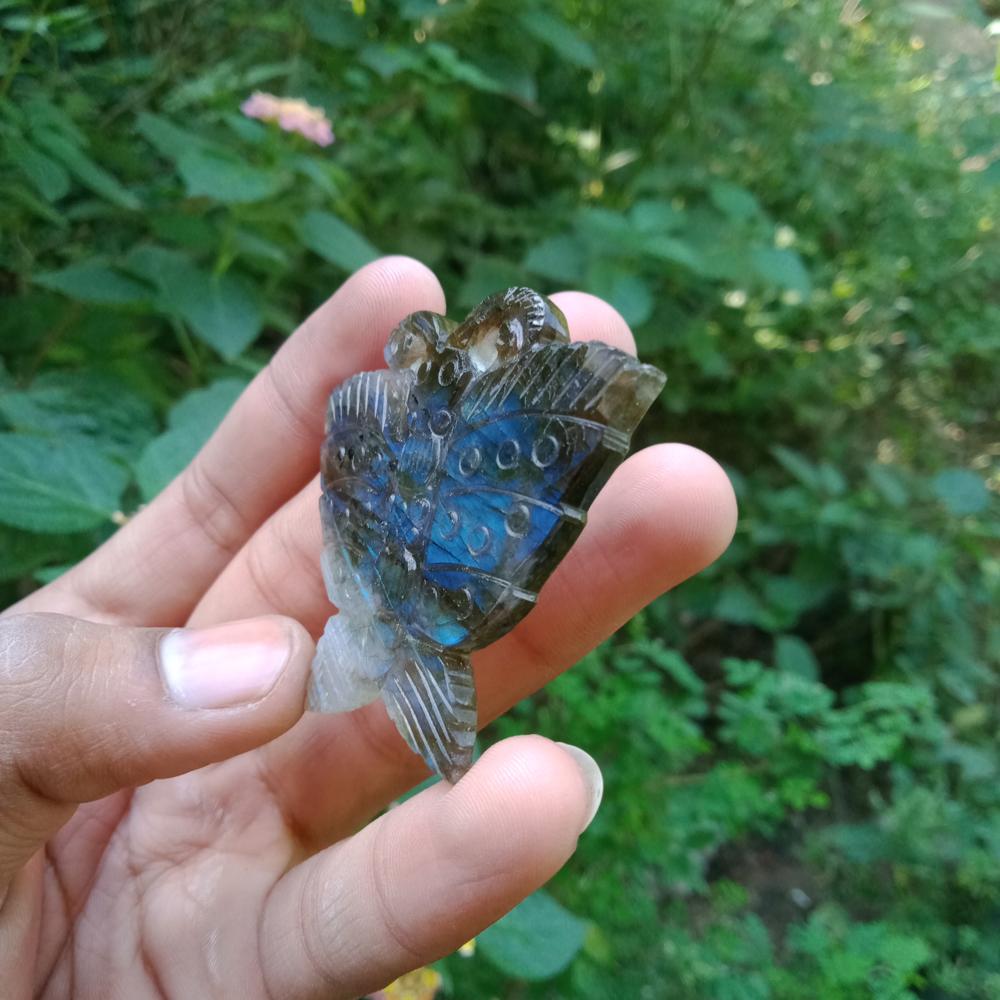 Labadrodrite Butterfly Pendent