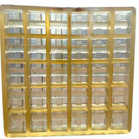 Cover Block Pvc Mould - Color: Light Brown