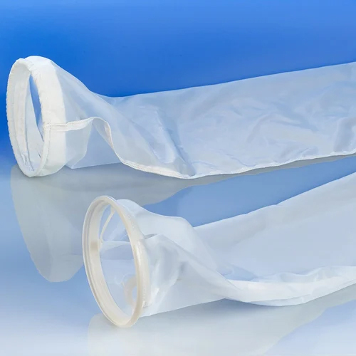 Snap Ring Filter Bag - Color: White