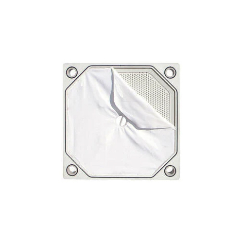 Filter Press Fabric - Polypropylene White, 14 to 54 Inches Plate Lengths | 95% Efficiency, Suitable for ETP, Oil, Chemical, and Ceramic Industries