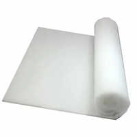 Non Woven Filter Fabric - Customized Size, White Color , 95% Efficiency, 0.5 Micrometers Thickness, Industrial Grade Non Woven Material