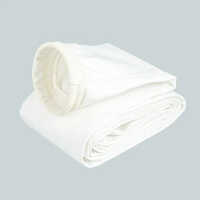 Fiberglass Woven Fabric Filter Bag - Color: White