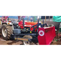 Tractor Front Dozer - Color: Red